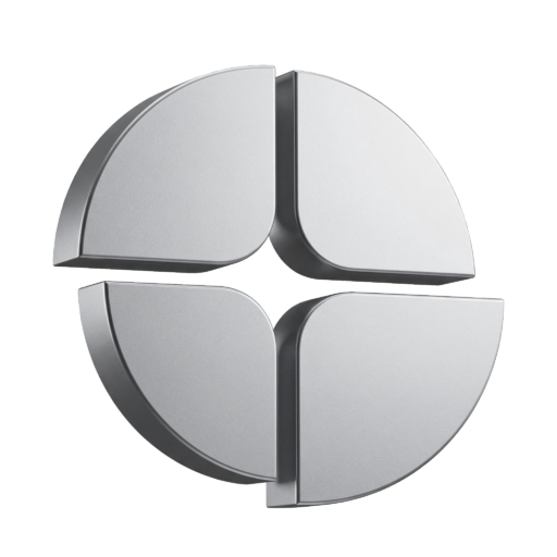 3D Logomark of the marketing studio Takoma Digital